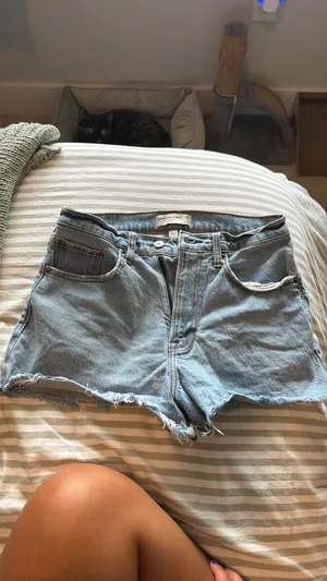 Abercrombie Mom High-Rise Shorts Curve Love thumbnail 6