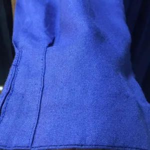 Vintage 80s Royal Blue Prairie Dress Modest Long Sleeve Size 12 Woman’s Large XL thumbnail 7
