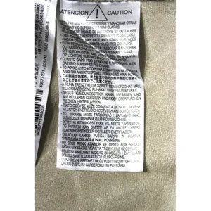 ZARA Ice Faux Leather Tunic Dress‎ Cream Tan Midi Shift Dress Pockets Medium thumbnail 7