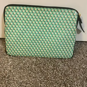 Kate Spade Small mint green polka zippered pouch thumbnail 4