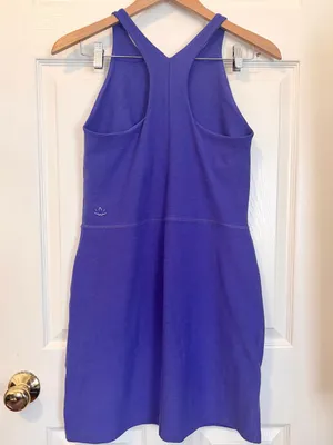 Beyond Yoga Purple Spacedye Refocus Dress Size Medium Athletic Mini Racerback thumbnail 4