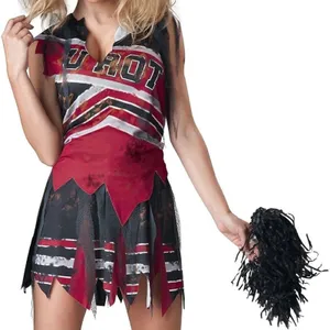 NEW Spiritless Zombie Cheerleader Costume Size XL thumbnail 2
