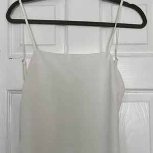 Urban Outfitters White Bodycon Mini Dress Adjustable Strap Hidden Zip NWOT thumbnail 2