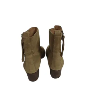 Women Banana Republic Suede Ankle Boots Tan Size 6.5M thumbnail 3