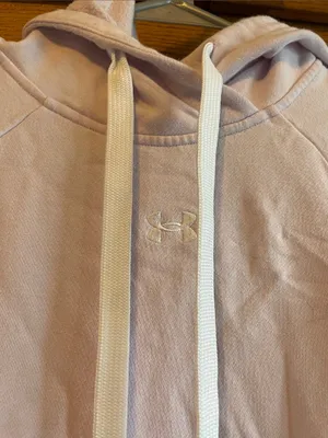 Under Armour Pale Pink Hooded Pullover thumbnail 2