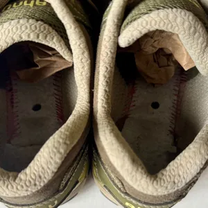 Ahnu Numentum Women Olive Green Mesh Suede Hiking Shoes Vibram Sole 1019233 Sz 8 thumbnail 7