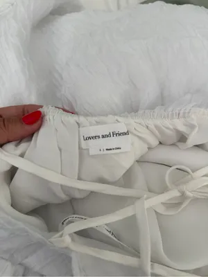 Lovers + friends‎ Jenny mini white dress thumbnail 5
