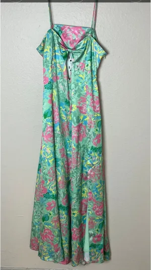 Halter Dress Showpo Lousine Neck Midi Neon Dreamer thumbnail 2