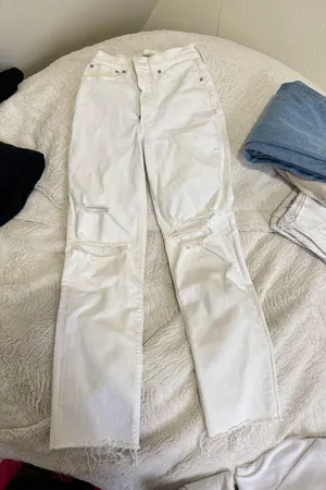 Madewell White Jeans thumbnail 1