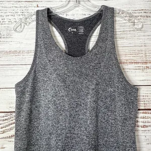 Zyia Active Gray Fog Copper Charged Racerback Tank, EUC, Size Medium thumbnail 5