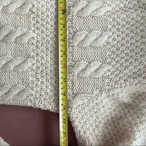 Vintage cream pullover sweater Tan thumbnail 6