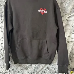 1059 White fox hoodie xs/s oversized hoodie nwot thumbnail 1