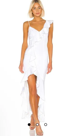 Revolve Interstellar Gown in White thumbnail 1