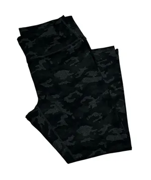 Fabletics High Waisted Powerholds Leggings NEW Charcoal Camo 7/8 Size XL thumbnail 1