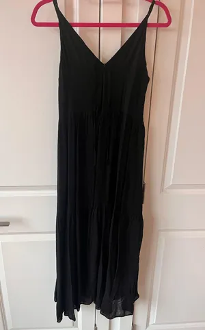 Aritzia Wilfred Black Maxi Dress thumbnail 1