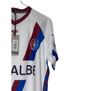 Hummel Womens Top‎ Mecalbe Volleyball Sports Team Short Sleeve White Medium NWT thumbnail 2