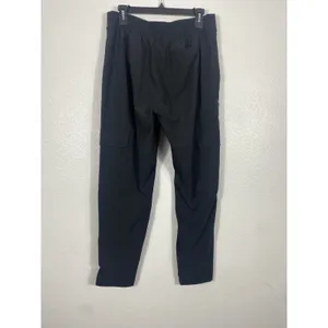 Athleta Pants Womens 12 Black Cargo Stretch Joggers Athletic Outdoor Zip Pocket thumbnail 3