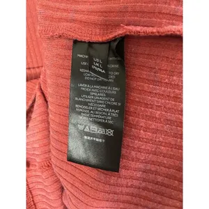 Urban Outfitters UO Ribbed Square Neck Long Sleeve Top Rust Red‎ Size Large thumbnail 10