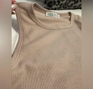 Women's Tan Sleepwear Set Size L thumbnail 3