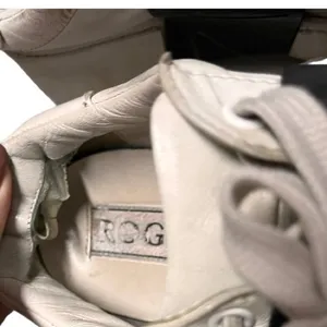 Roger Vivier Viv Buckle Skate Leather Sneakers White 36 thumbnail 6
