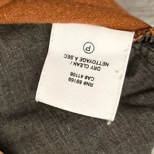 Derek Lam 10 Crosby Burned Orange Cullotte Wide Leg‎ Pants US 4 thumbnail 4