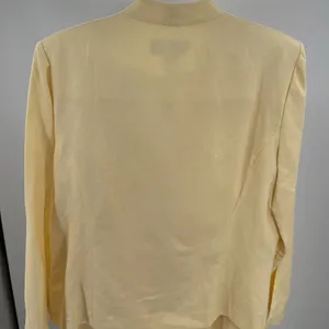 Jessica Howard Butter Yellow Embroidered Midi Dress and jacket 2pc set 12 linen thumbnail 9