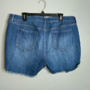 Old Navy Distressed Boyfriend Blue Jean Shorts 16 thumbnail 6
