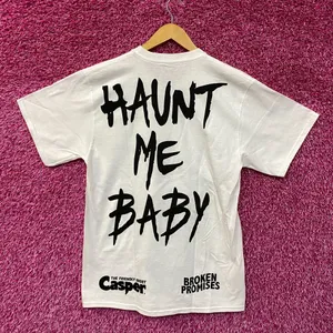 Broken Promises x Casper white Tshirt size medium thumbnail 3