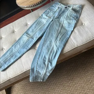 Liz Wear Vintage Barrel-Legged Jeans‎ Size 4 thumbnail 1