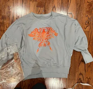 Sweatshirt With Eagle Gray thumbnail 1