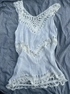 Cupshe macrame top thumbnail 3