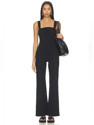 NWOT Free People Suns Out Bootcut Jumpsuit Sz XL thumbnail 11