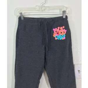 Weekending “All Good Days” grey comfy lounge sweatpants thumbnail 2