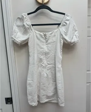 Princess Polly White Mini Dress thumbnail 3