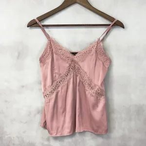Love Tree Y2K Babydoll Cami Tank Top Women Small Pink Soft Girl Coquette Romantic Dainty‎ thumbnail 4