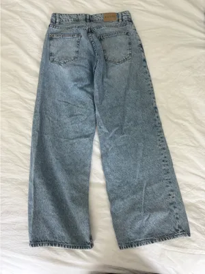 Motel Rocks Roomy Extra Wide Low-Rise Jeans thumbnail 3