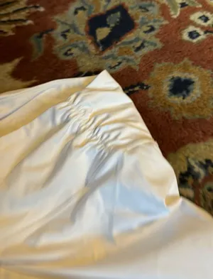 & Other Stories Odorous Ruched Waist White Yoga Leggings thumbnail 1