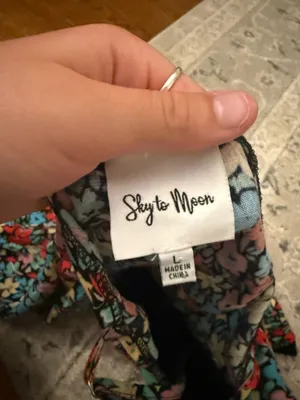 Floral Sky to Moon Dress thumbnail 4