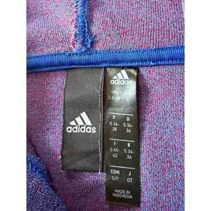 Adidas AEROREADY Purple Hooded Long Sleeve Pullover Sweatshirt Women’s S thumbnail 2