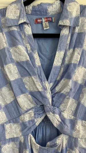 Urban Outfitters Dress Mini Blue thumbnail 4
