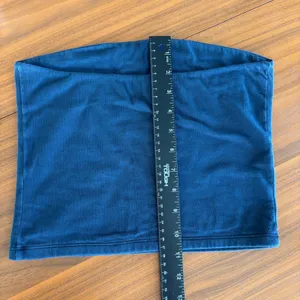Brandy Melville Tube Top OS Navy Blue Strapless Cotton Coquette Y2K Coastal Chic thumbnail 5