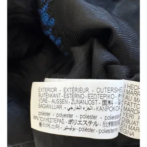 Zara Royal Blue & Black Houndstooth Collared Cropped Jacket w/ Gold Buttons thumbnail 8
