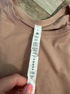 Lululemon Hiking Tank Cap Sleeve thumbnail 3
