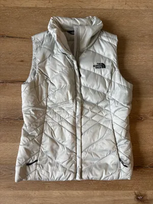 The North Face Grey 550 Vest thumbnail 1