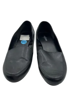 Clarks Size 10W Flex Step Clasic Stylist Black Comfort Shoes thumbnail 4
