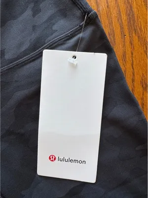 Lululemon Align High-Rise 25” Heritage Camo Deep Coal Black Size 4 NWT thumbnail 5