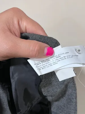 NWT ZARA Zara "The Modern High-Rise" pants gray high-rise waist size 12 thumbnail 8