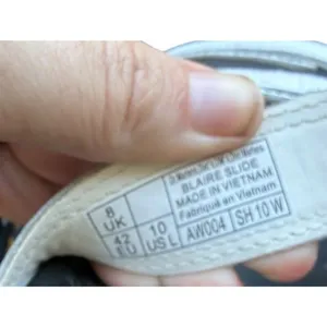 Dr Martens Blaire Slide White Black Platform Sandals Womens 10 Docs Summer thumbnail 6
