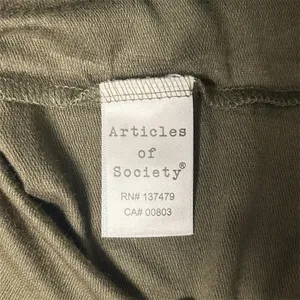 Articles of Society‎ S Military Green Mock Neck Pocket Top Minimalist Travel NWT thumbnail 8