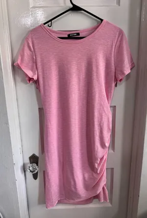 Light Pink Stretchy Dress Size M thumbnail 2